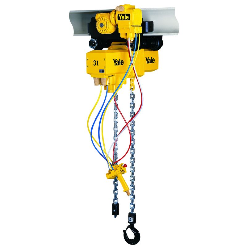 Yale CPA/VTA ATEX Basic 2000 - 10000 kg - pneumatyczny wciągnik łańcuchowy - CPA/VTA ATEX 30-6 - "A" - 98 - 180 mm - 7,0 m