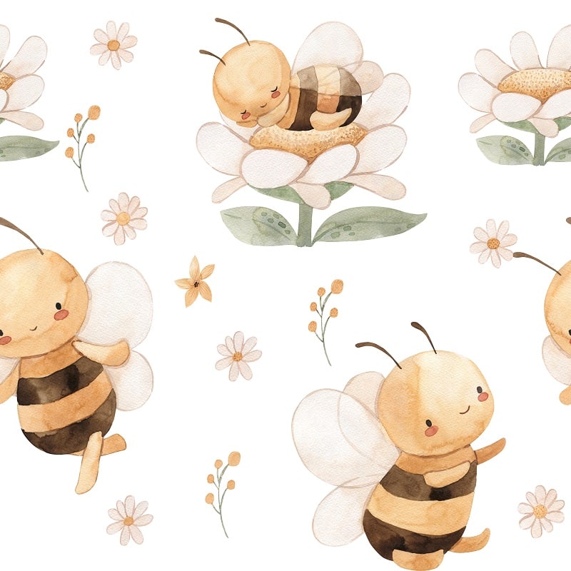 Tapeta do pokoju dziecięcego Little Bee