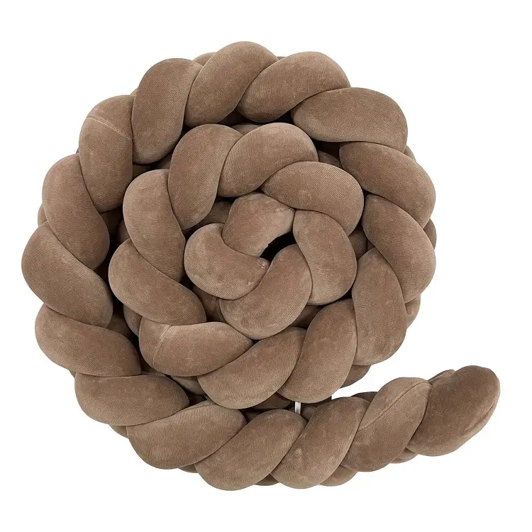 Ochraniacz warkocz welur Mocha LU - 240 cm