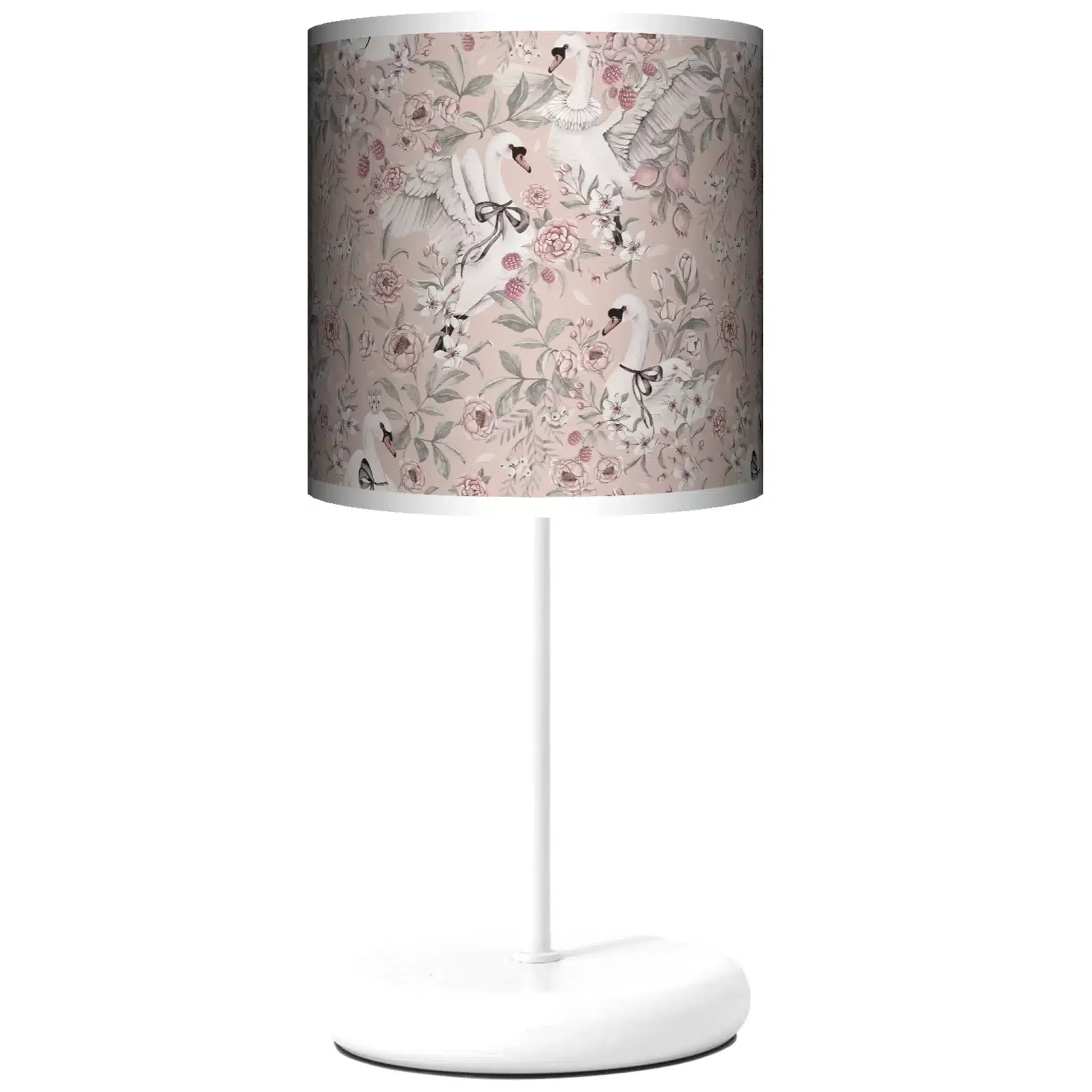 Lampa stojąca EKO Swan Queen - kolor podstawy do wyboru FL - niebieski