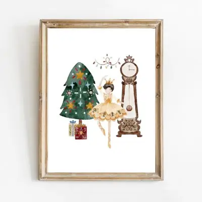 Plakat w ramce Christmas Balley - Sam plakat A3