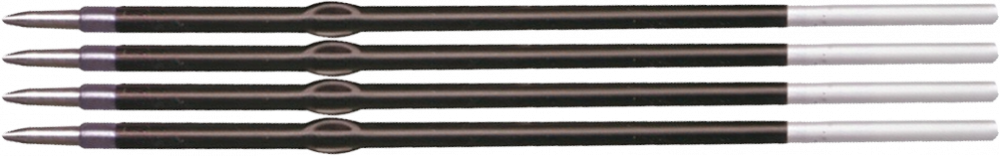 4x Wkład X-21 do długopisu Kamet, zwykły (krótki), 0.8mm, niebieski