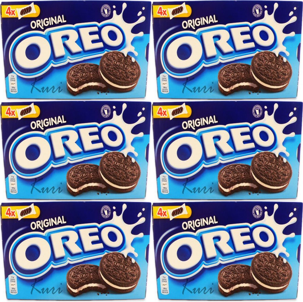 6x Ciastka Oreo, 176g