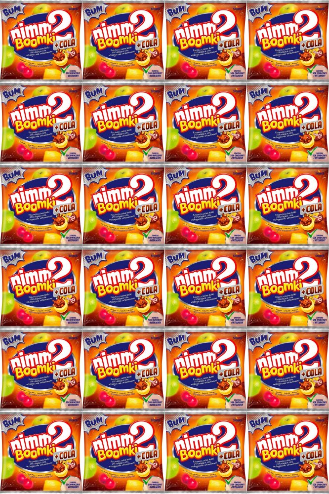 24x Cukierki Storck Nimm2 Boomki + Cola, mix smaków, 90g