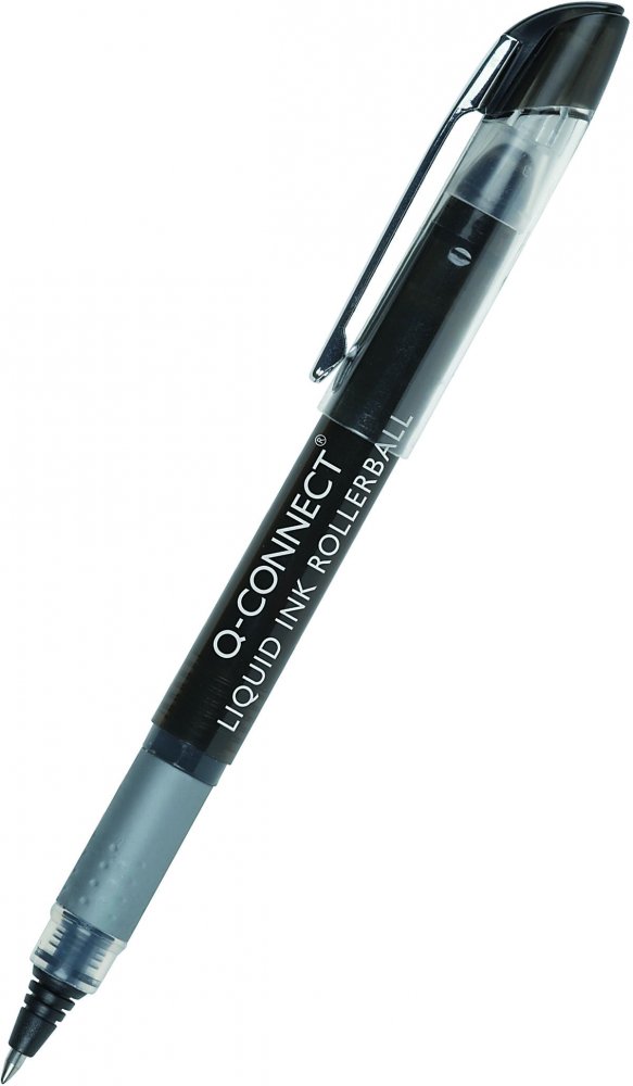 Pióro kulkowe Q-Connect, 0.7mm, czarny