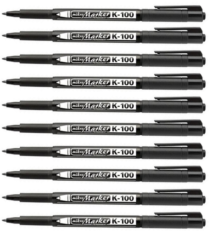 10x foliopis Kamet K-100, 0.8-1.2mm, czarny