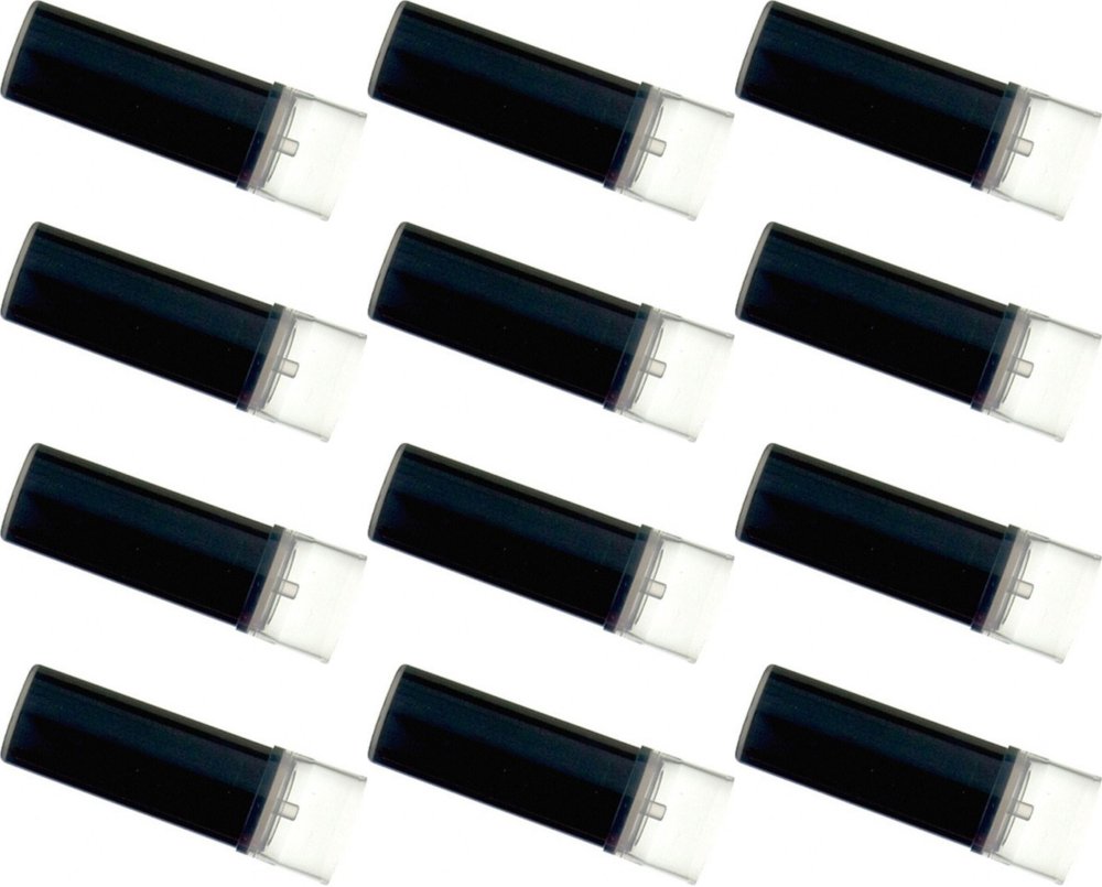 12x Wkład do markera Pilot, V-Board Master, czarny