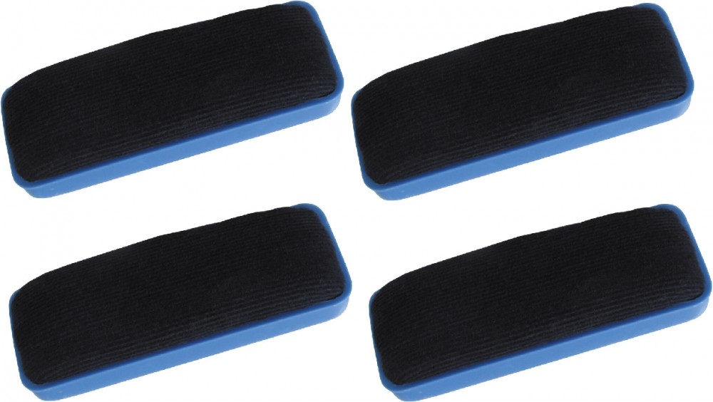 4x gąbka magnetyczna D.Rect 1255, 110x45x25mm, niebieski
