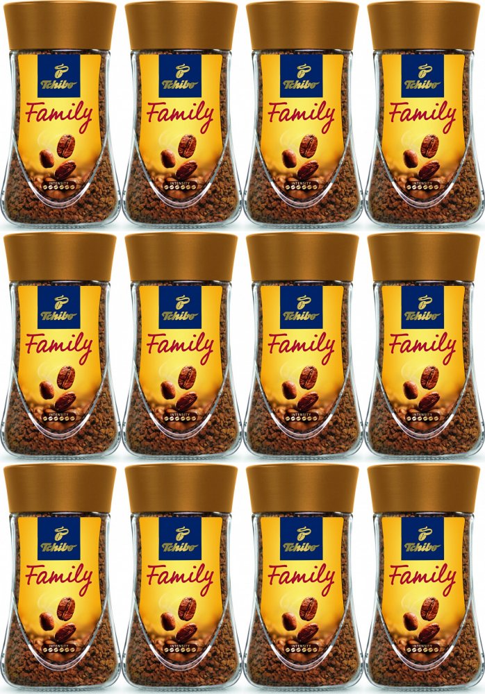 12x Kawa rozpuszczalna Tchibo Family, 100g