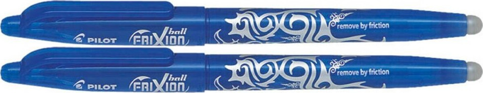2x Pióro kulkowe wymazywalne Pilot Frixion Ball, 0.7mm, lazurowy