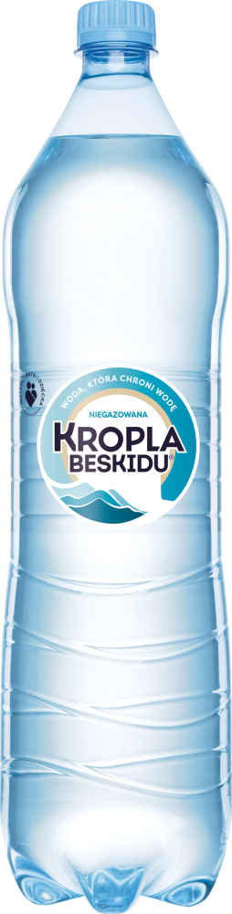 Woda niegazowana Kropla Beskidu, 1.5l, butelka PET