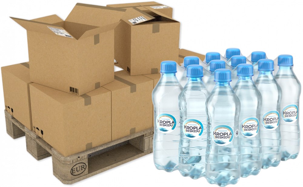 480x Woda niegazowana Kropla Beskidu, 0.5l, butelka PET