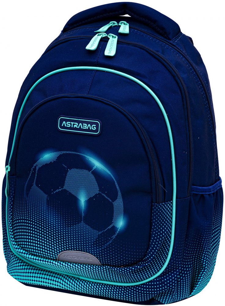Plecak Astra Astrabag Football Light AB330, trzykomorowy, 20l