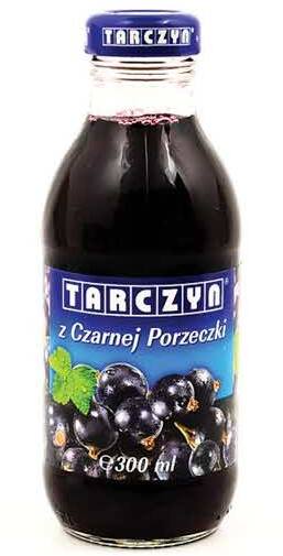Napój czarna porzeczka Tarczyn, butelka szklana, 0.3l