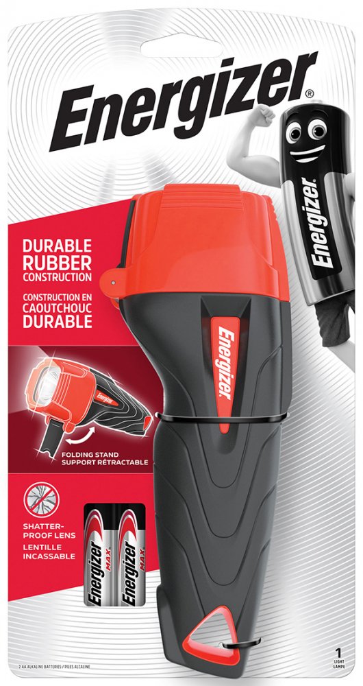 Latarka Energizer Impact Led + 2 baterie AA, czarny