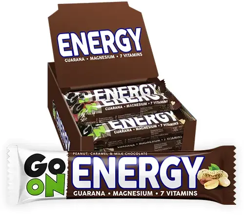 24x Baton Sante Go On Energy, orzechowo-karmelowy, 50g