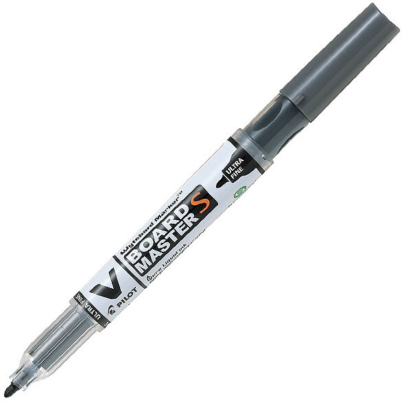 Marker suchościeralny Pilot, V Board Master S, okrągła, 0.8 mm, czarny
