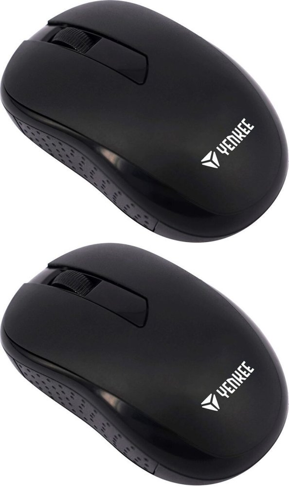 2x Myszka bezprzewodowa Yenkee YMS 002BK mouse WL Logic, optyczna, czarny