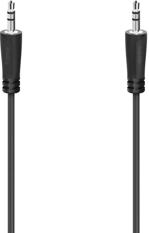 Kabel Hama mini Jack 3.5mm - mini Jack 3.5mm, 3m, czarny