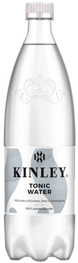 Napój gazowany Kinley Tonic Water, butelka, 1l