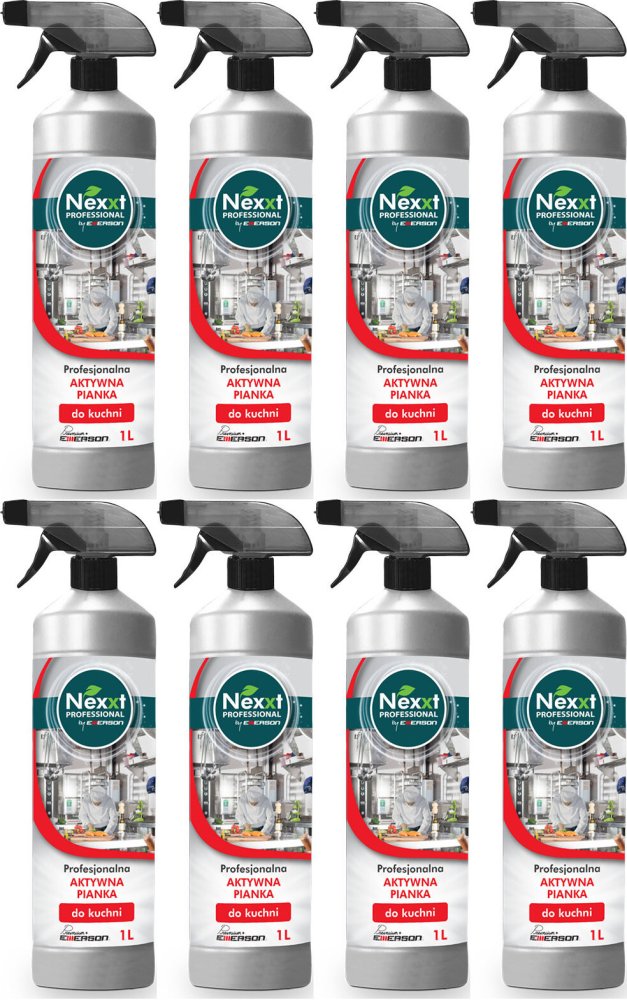 8x Aktywna piana do kuchni Nexxt, 1l