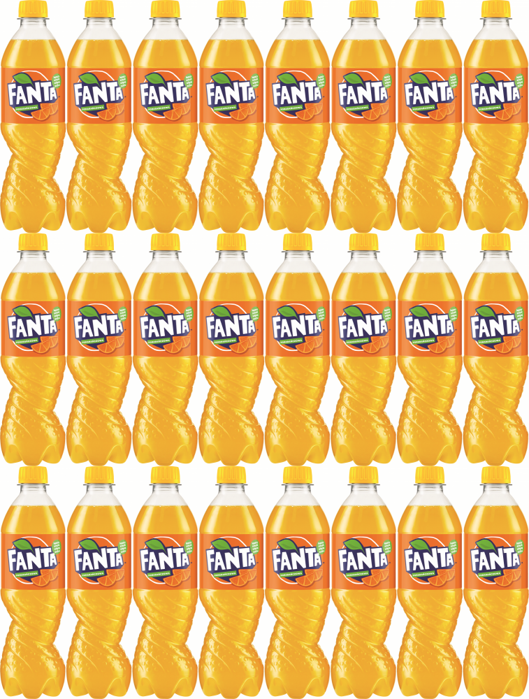 24x Napój gazowany Fanta, butelka, 0.5l