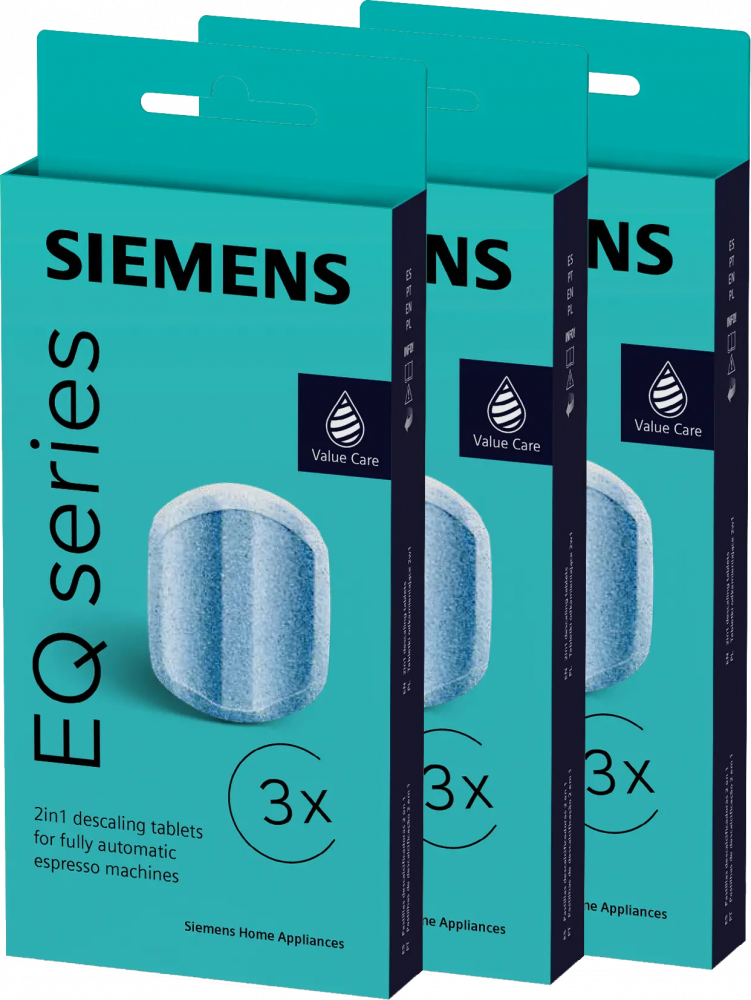 3x Tabletki do odkamieniania Siemens TZ80002, 3 sztuki x36g