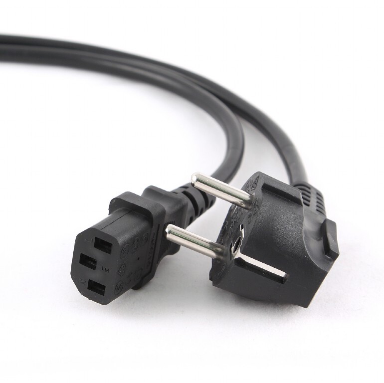Kabel zasilający komputerowy Gembird PC-186-VDE-3M, 3m, czarny