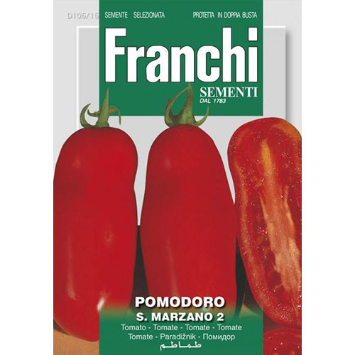 1 pac, Roșie San Marzano 2 - Semințe: Mod de ambalare: 1.5 g