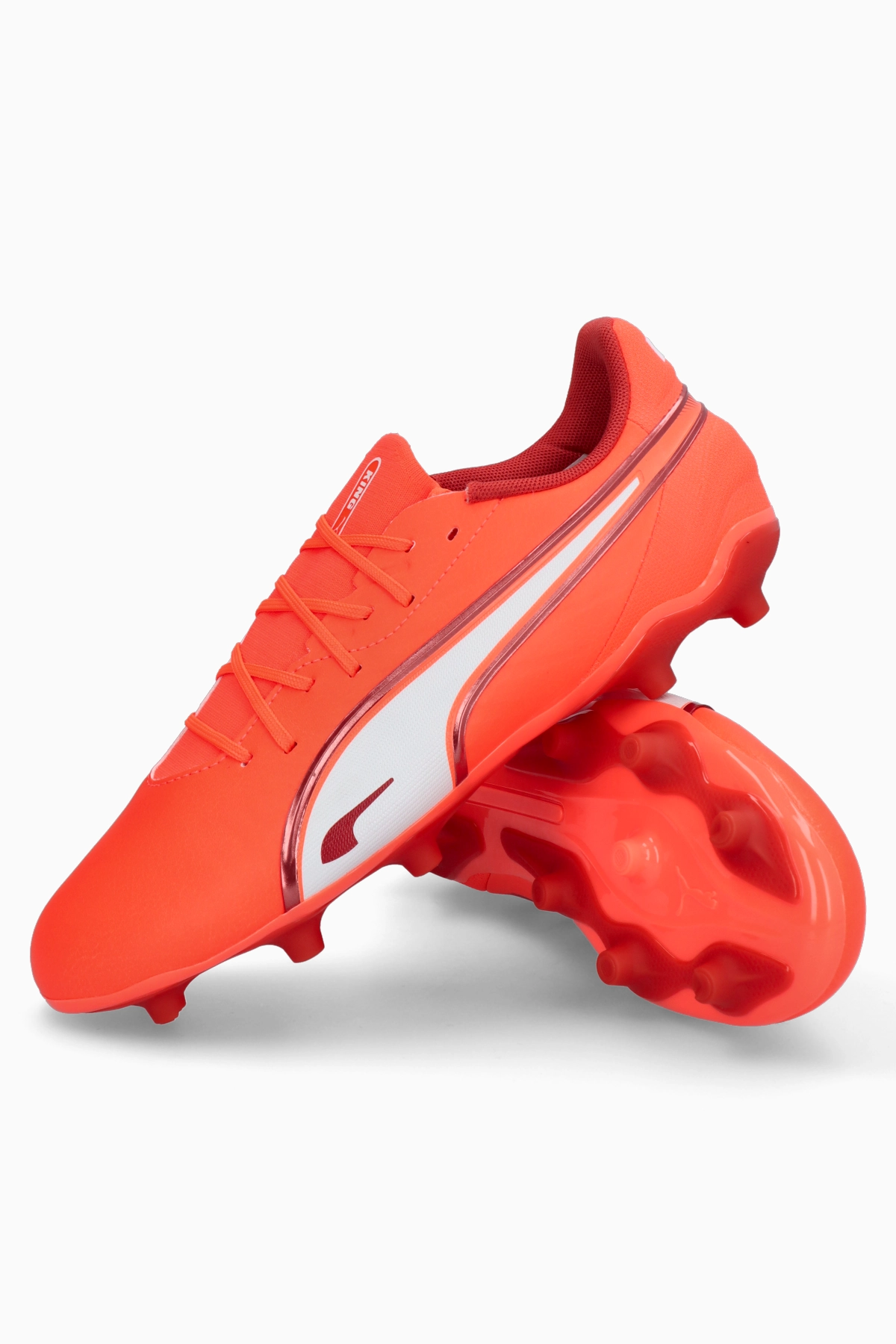 Korki Puma King Match FG/AG Junior - Czerwony