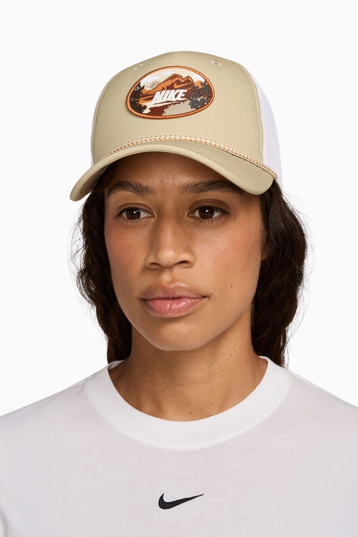 Czapka Nike Rise - Beżowy