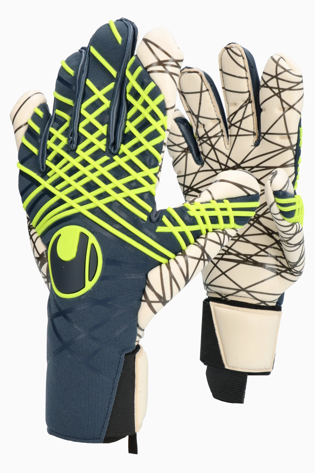 Rękawice Uhlsport Prediction Ultragrip - Granatowy