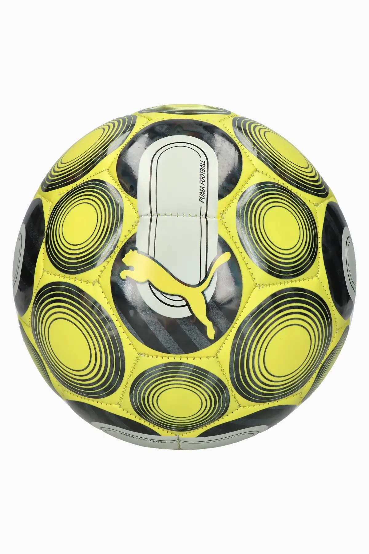 Piłka Puma Cage Ball Fire rozmiar 4 - Żółty