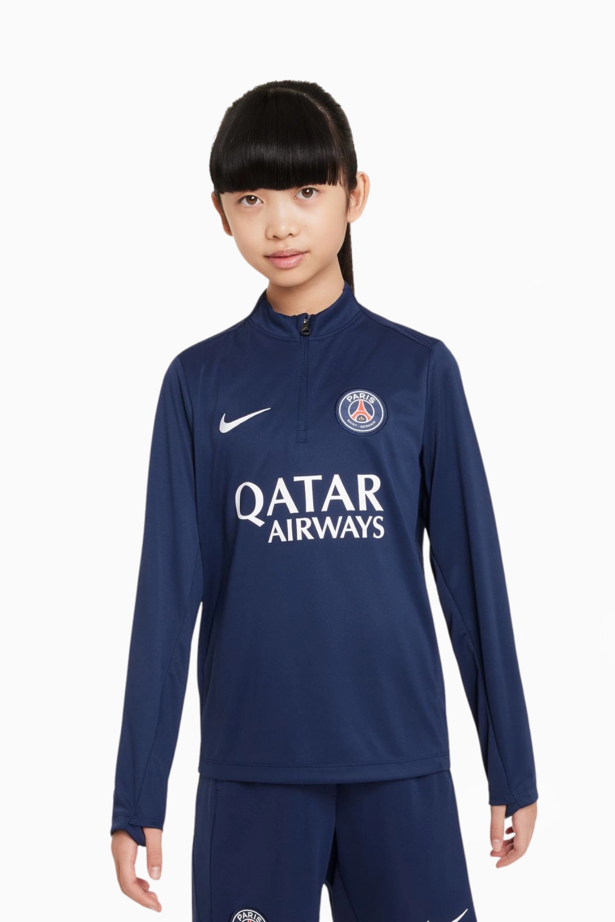 Bluza Nike PSG 24/25 Academy Pro Junior - Granatowy