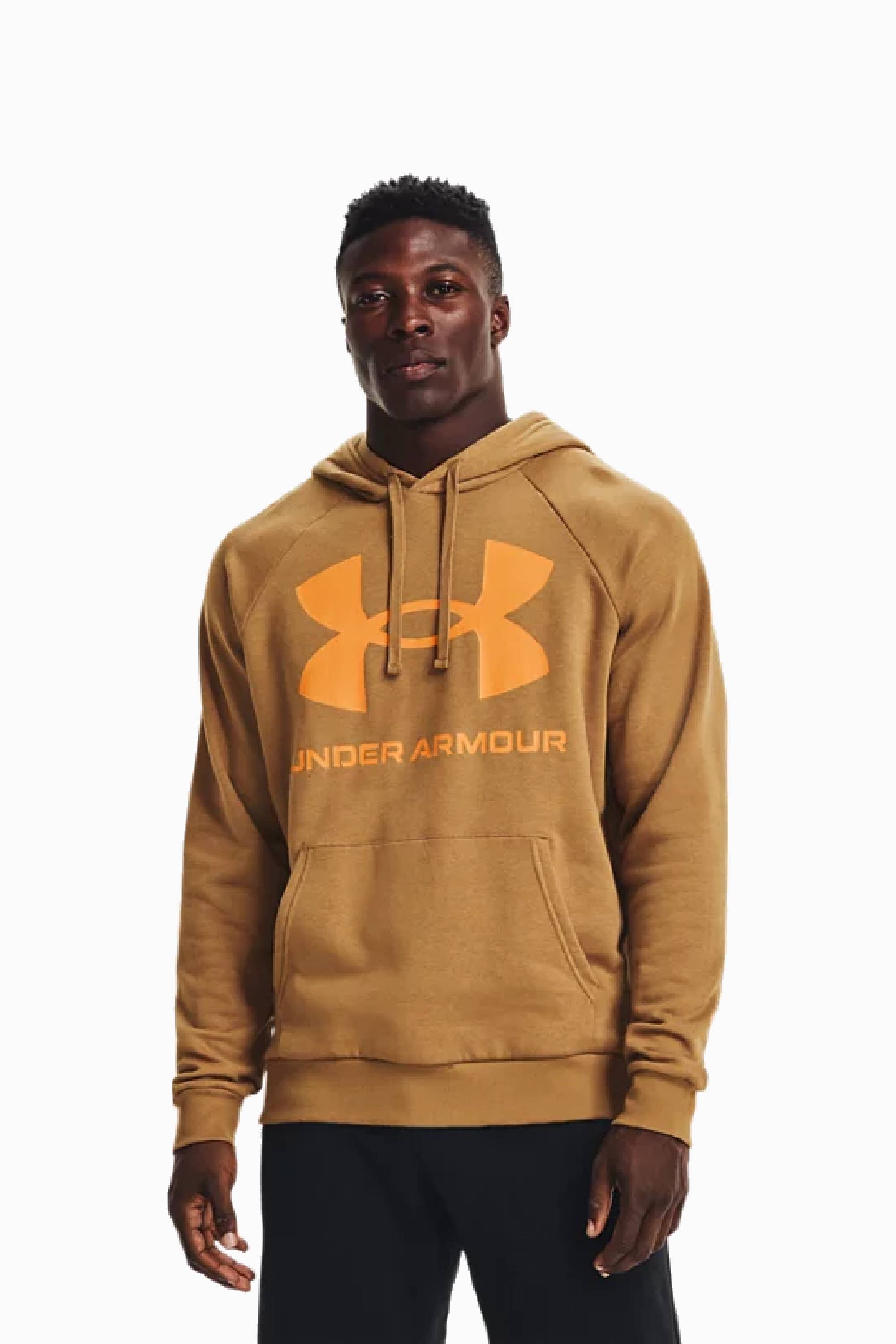 Bluza z kapturem Under Armour Rival Fleece - Brązowy