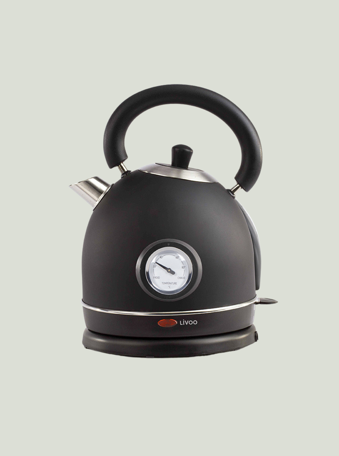 Czajnik z regulacją temperatury 1,8 l czarny LIVOO