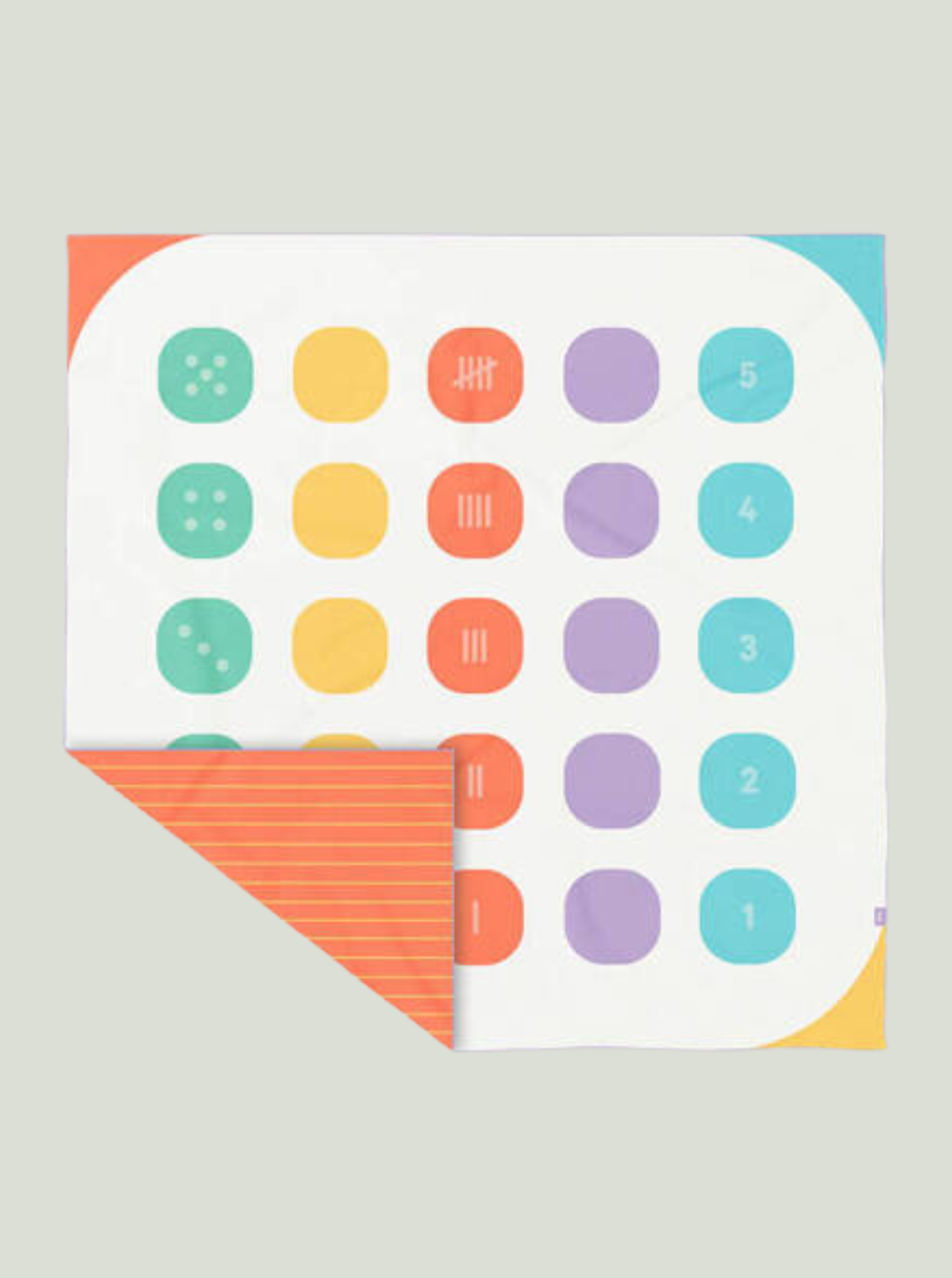 QUUT Dwustronny ręcznik plażowy PlayTowels XL (180 x 180cm) Balancing Game