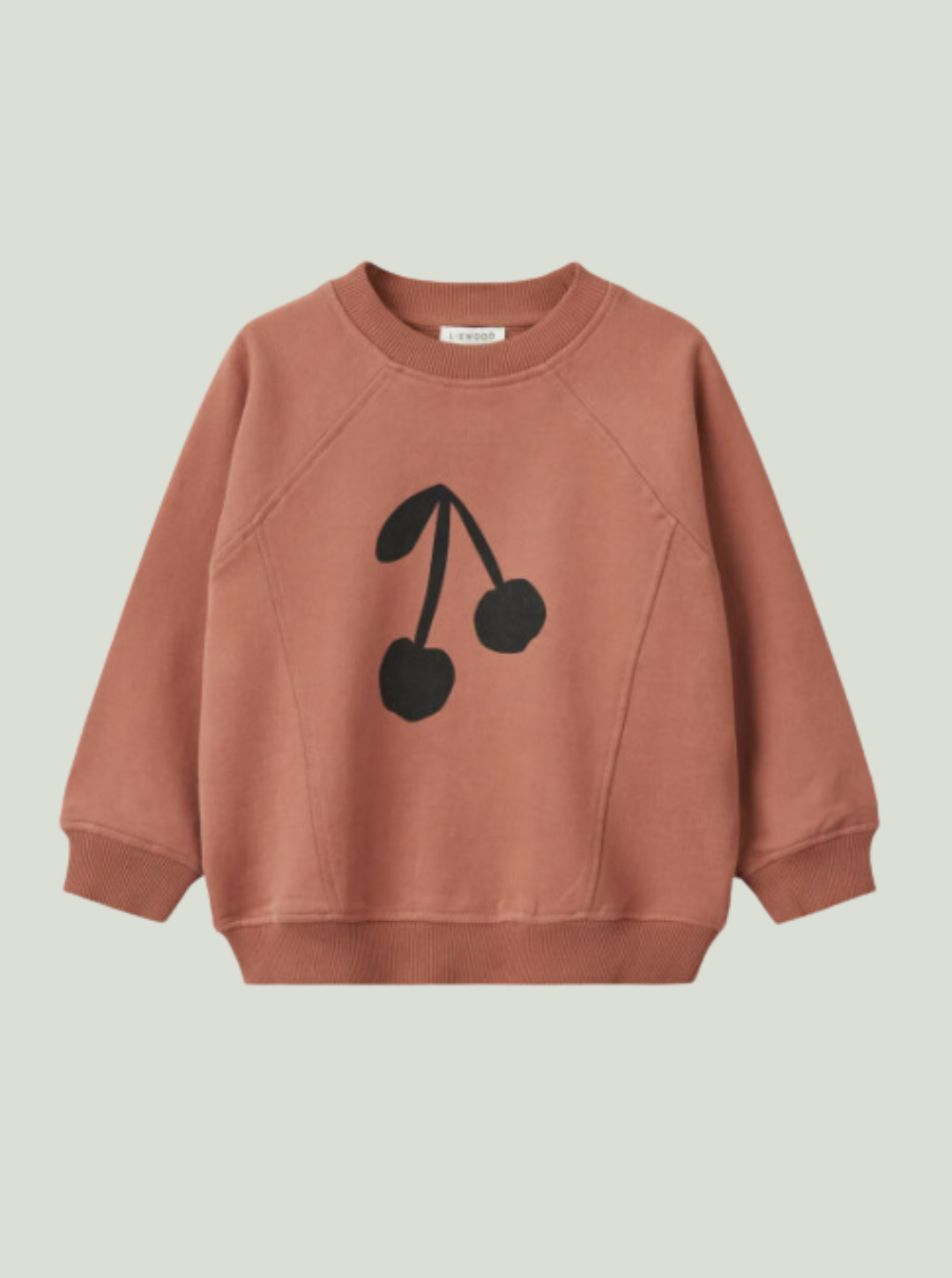 Bluza Aude Placement Cherry / Dark rosetta LIEWOOD