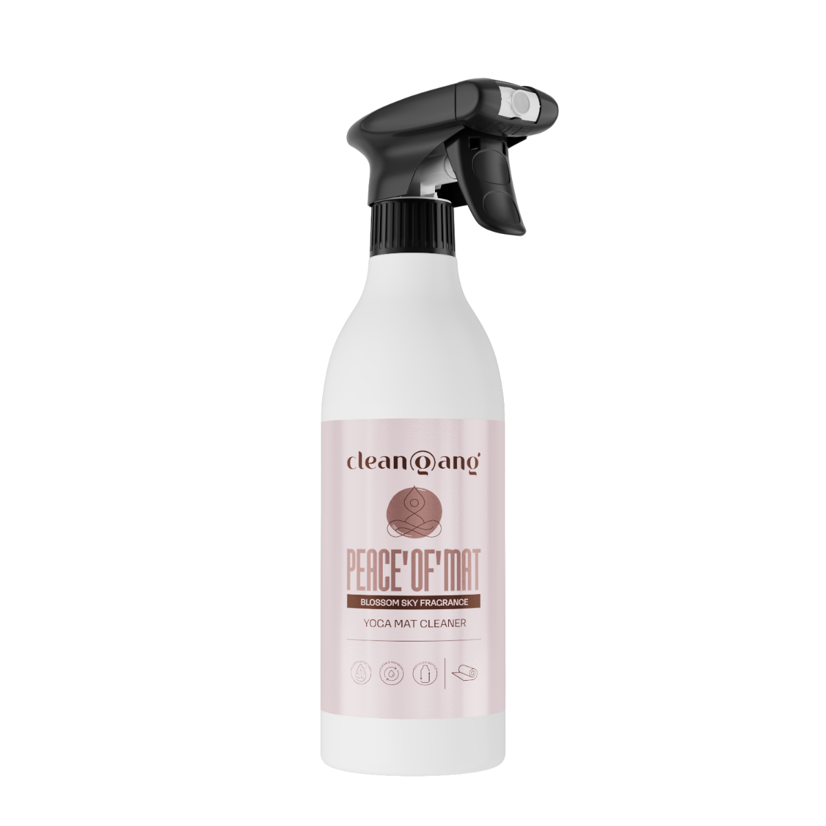 spray do czyszczenia mat do jogi i innych elementów sprzętu sportowego, 500 ml