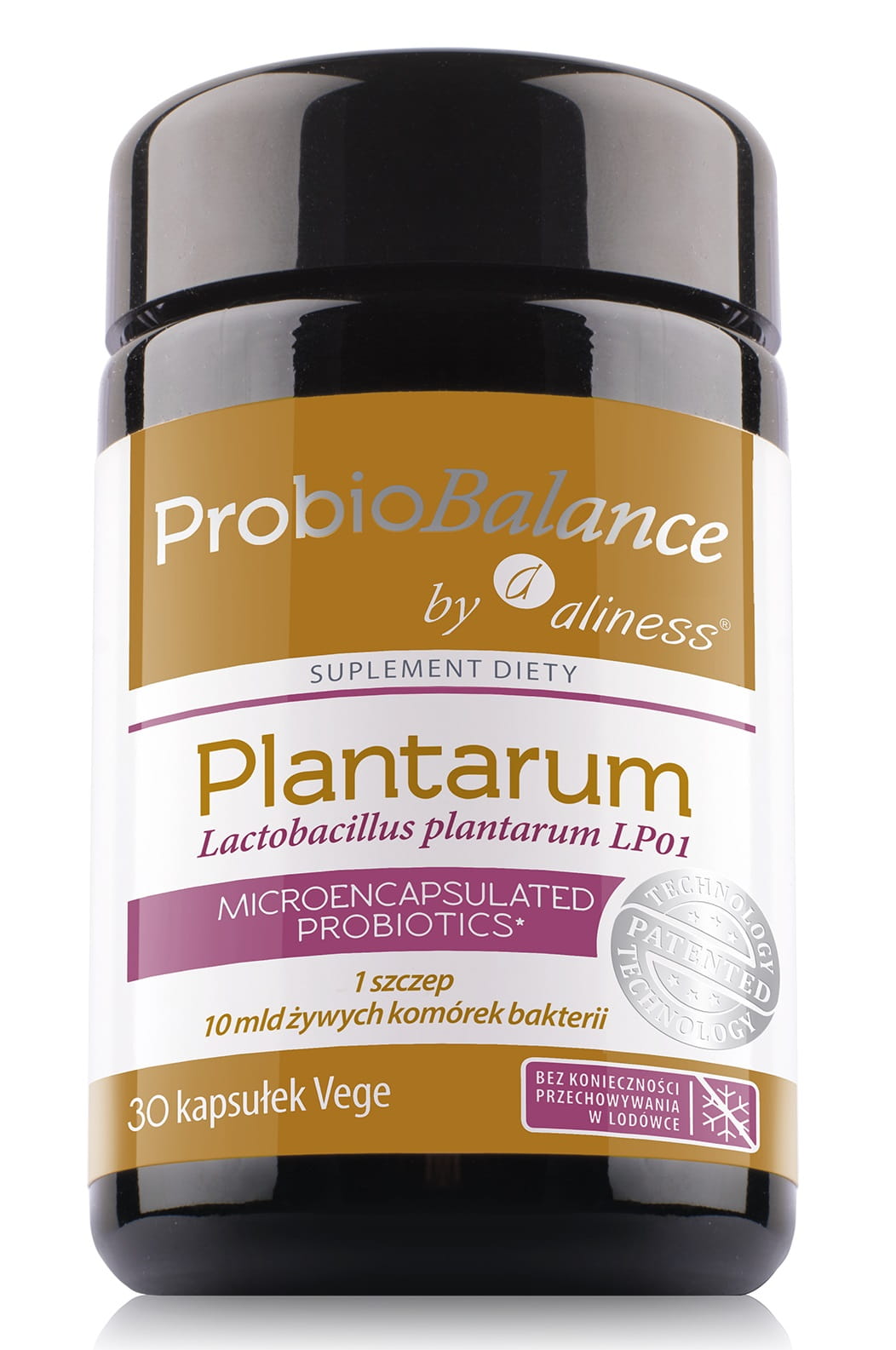 ProbioBALANCE Lactobacillus plantarum LP01 10 mld. 30kaps. VEGE Aliness