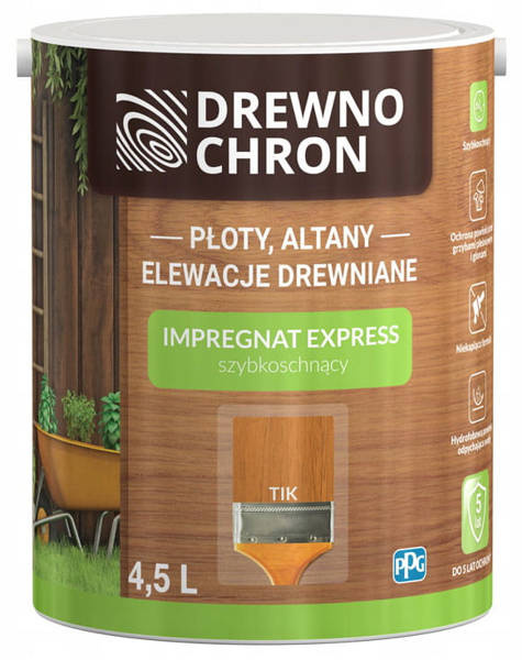 Impregnat Drewnochron Express 4,5L Tik
