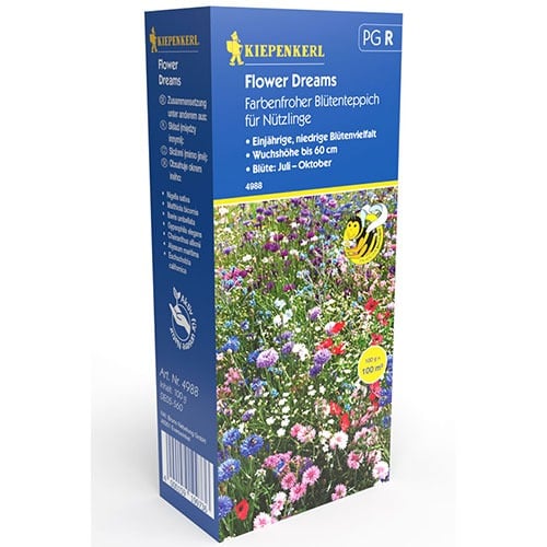 1 ob, Směs jednoletých květin Flower Dreams - : Monžstvo balíkov: 1 ob