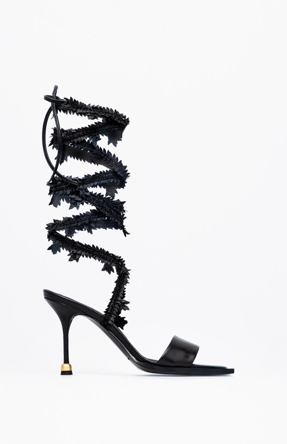 Szpilki damskie ROMY DEEP BLACK 36 - Vanda Novak