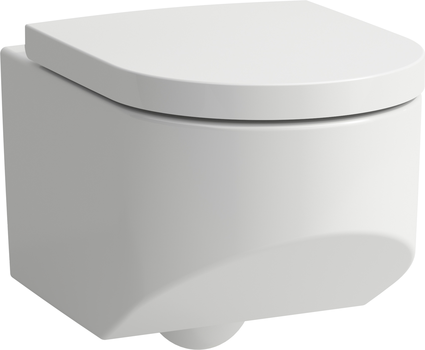 Laufen Sonar miska WC wisząca bez kołnierza biały połysk H8203414000001
