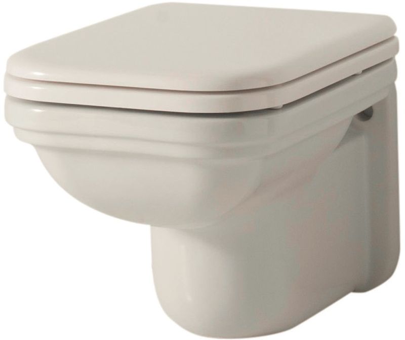 Kerasan Waldorf miska WC wisząca biała 411501