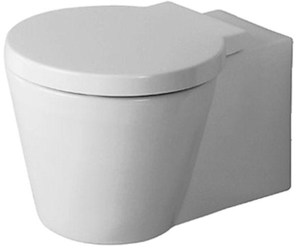 Duravit Starck 1 miska WC wisząca WonderGliss biała 02100900641