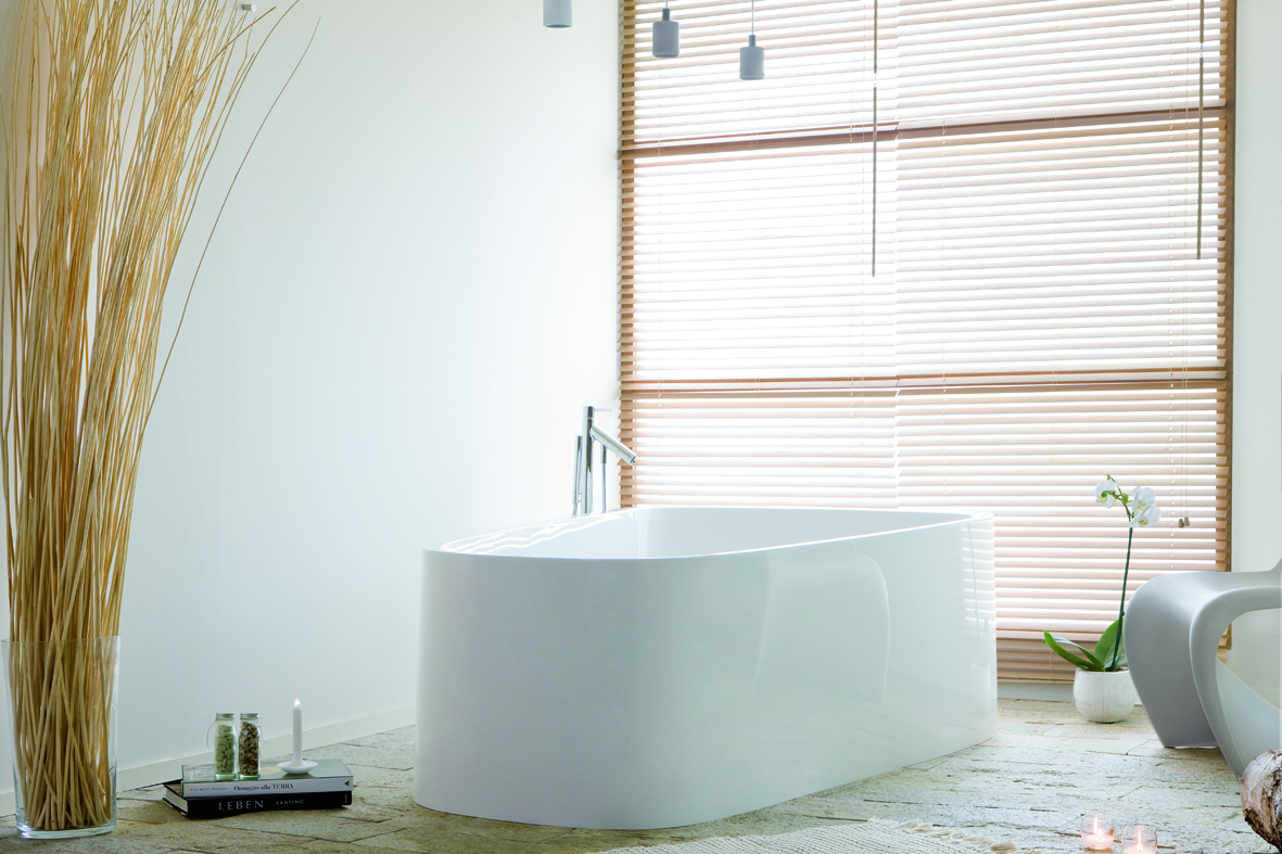 Hoesch SingleBathDuo wanna wolnostojąca 180x117 cm owalna lewa biała 3698.010