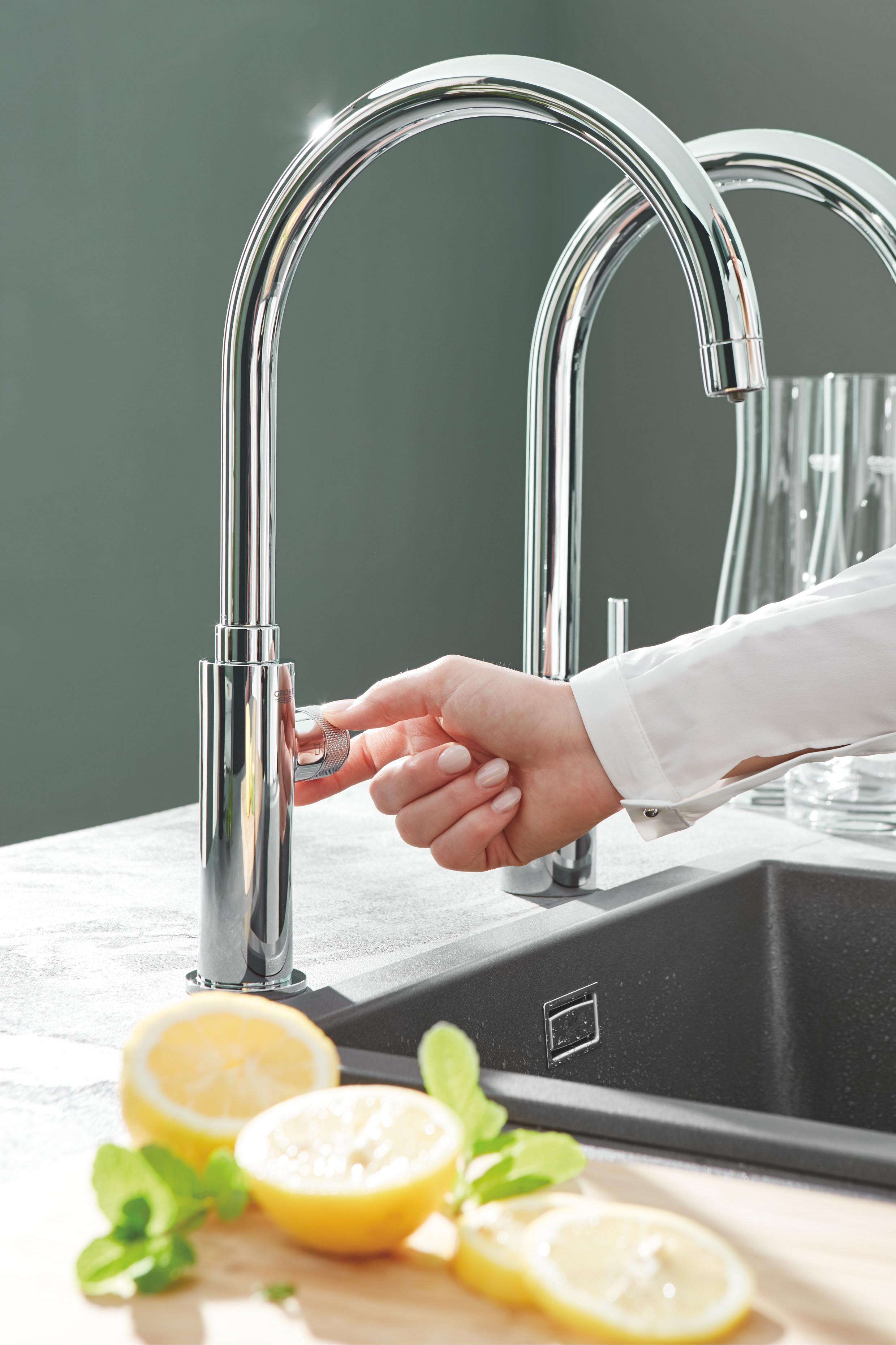 Grohe Concetto bateria kuchenna stojąca StarLight Chrome 31483002 - Wysyłka w 24h
