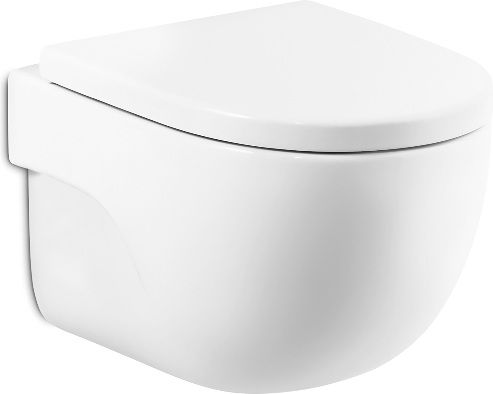 Roca Meridian miska WC wisząca bez kołnierza biały A346244000 - Wysyłka w 24h