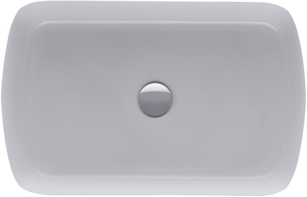 Duravit Qatego umywalka 60x40 cm meblowa prostokątna HygieneGlaze biały połysk 2384602079